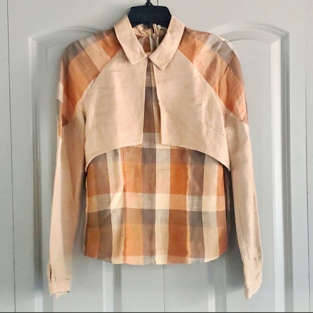 Rodarte layered blouse